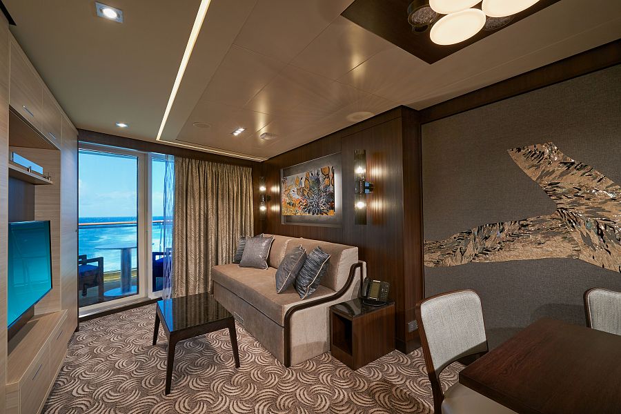 Aft-Facing Penthouse with Balcony + Vibe Access